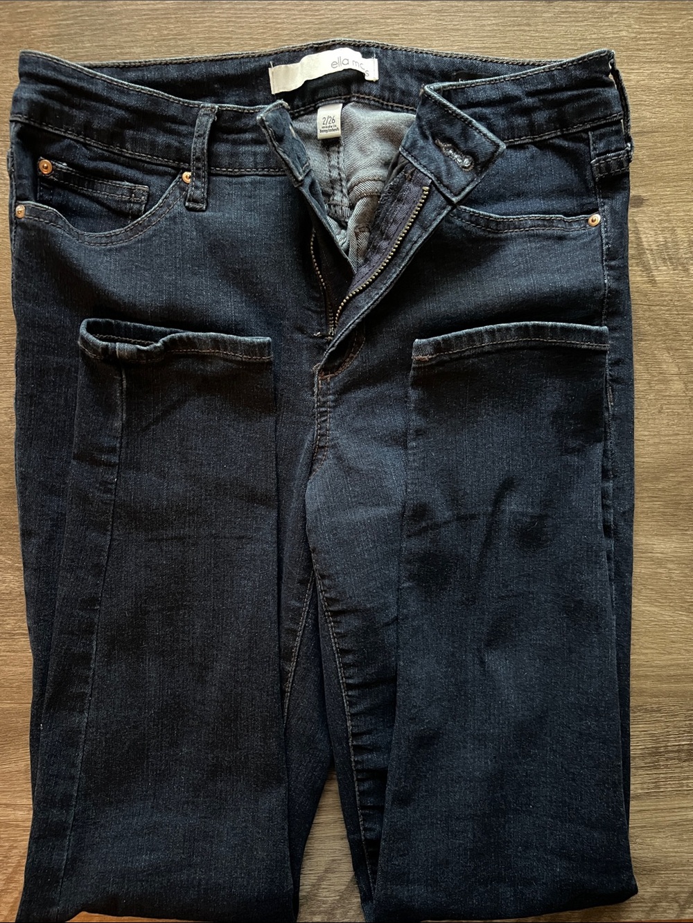 ella moss Dark Blue Stretch Jeans